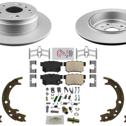 Rear Disc Brake Rotors Disc Brake Pads Parking For Acura TL 2004-2008 3.2L 3.5
