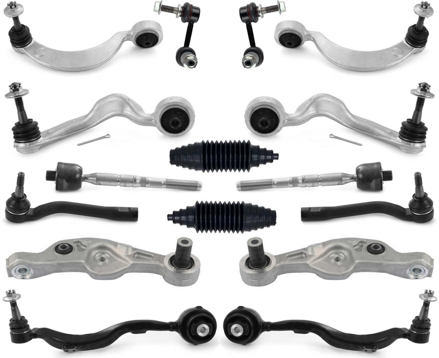 Front Control Arms Tie Rods & Links For Lexus LS460 2007-2012 Rear Wheel Drive
