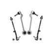 Front Lower Rearward Control Arms & Tie Rods For 2008 2009 2013 BMW 128i 135i