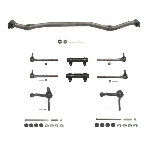 DS809 Steering Center Link, Front 11Pc Chassis Kit GM Cars 1973-1976