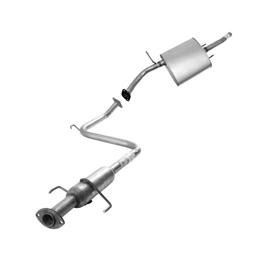 Se adapta al sistema de escape silenciador Toyota Corolla 1.6L con emisiones de California