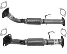 Front Left & Right Converter Flex Pipe & Gaskets for Kia Sorento 07-09