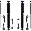 Front & Rear Shocks Absorber Front & Rear Links For Jeep Wrangler 2.0L 18-2023