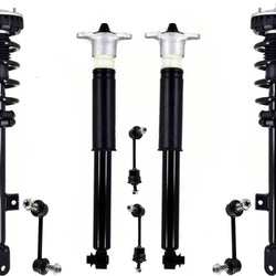 Front Complete Struts Rear Shocks & Sway Bar Links For Hyundai Genesis 09-2014