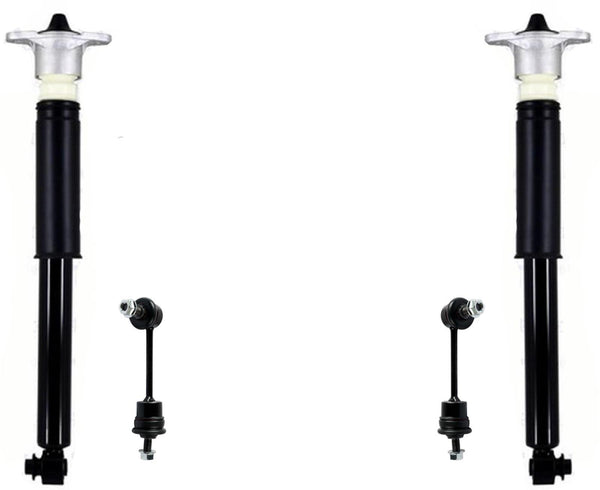 Rear Complete Shock Absorber & Sway Bar Links For Hyundai Genesis 2009-2014