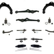 Front Upper & Lower Control Arm Ball Joint Tie Rods & Links For Accord 1998-02