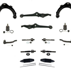 Front Upper & Lower Control Arm Ball Joint Tie Rods & Links For Accord 1998-02