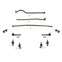 Para 00-01 Ram 1500 4x4 Barras de amarre de enlace de arrastre Juntas de bola de barra de seguimiento KIT de 11 piezas