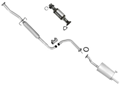 Rear Converter Resonator & Muffler For Acura Integra 94-95 1.8L 3DR Hatchback