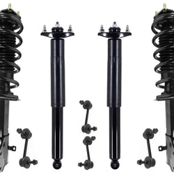 Front Struts Assembly Rear Complete Shocks & Sway Bar Links Mazda CX-7 2007-12