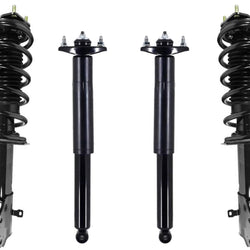 Front Complete Struts Assembly & Rear Complete Shocks For Mazda CX-7 2007-2012