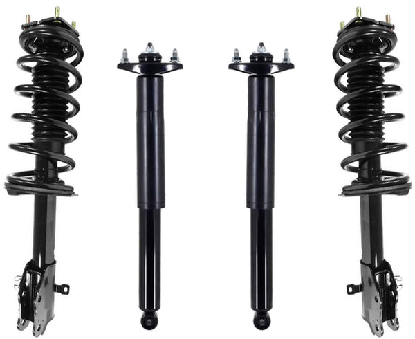 Front Complete Struts Assembly & Rear Complete Shocks For Mazda CX-7 2007-2012