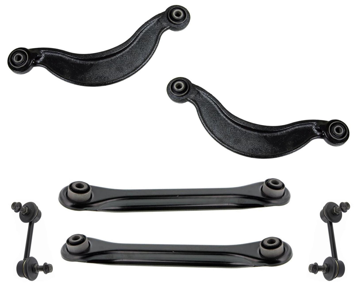 Rear Left & Right Upper & Lateral Control Arms For Mazda CX-7 2007-2012