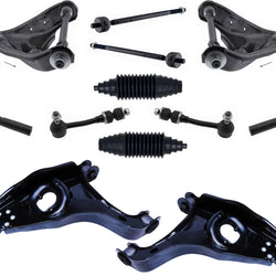 Frnt Upper & Lower Arms Tie Rods & Links For Durango 2000-2003 Rear Wheel Drive