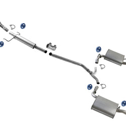 Flex Resonator Rear Muffler Dual Exhaust System for Lincoln MKZ 2007-2012 3.5L