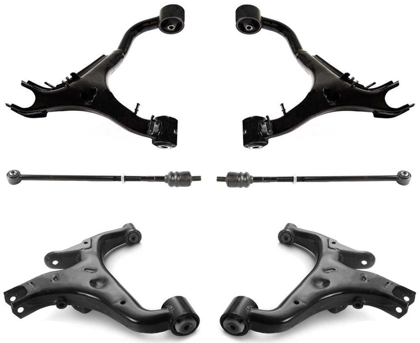 Rear Upper & Lower Control Arms & Lateral Arms For Land Rover LR4 2010-2016