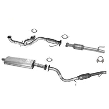 Rear Catalytic Converter Tail Pipe Muffler for Ford Escape 3.0L 2005-2006