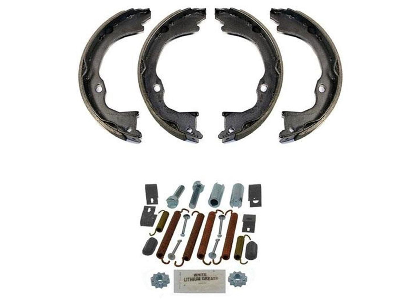 Se adapta al nuevo juego de resortes de zapatas de freno de estacionamiento de emergencia para Jeep Wrangler 07-17