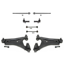 Contour Cougar Juego de 10 varillas de amarre con rótula de brazo de control inferior de 4 pernos