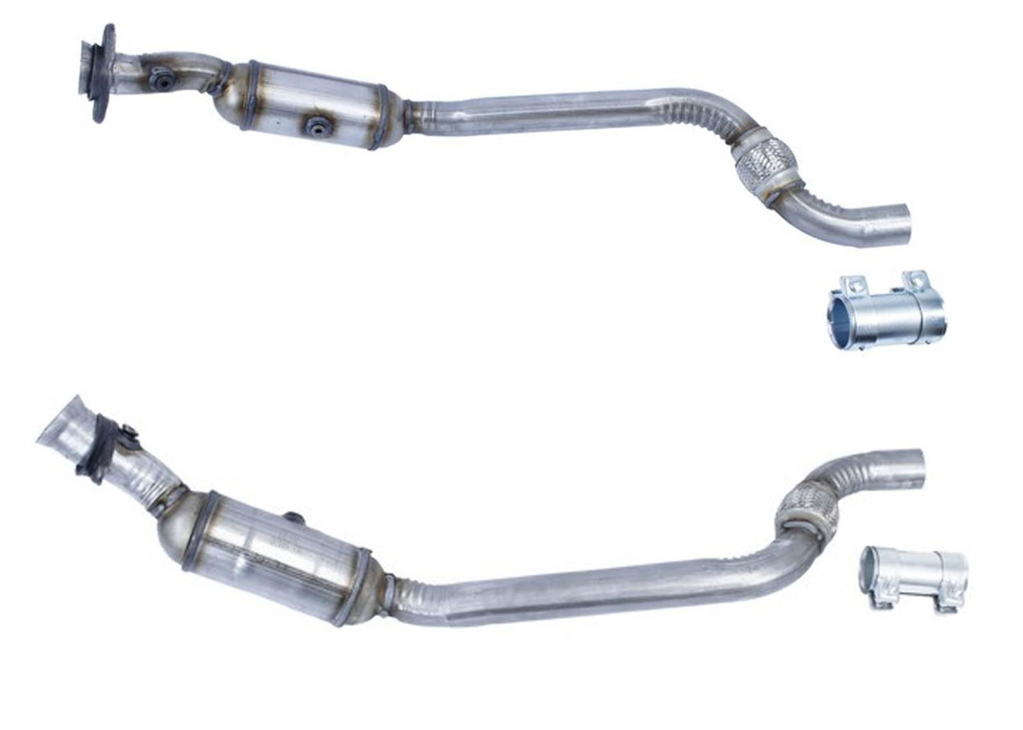 Front Catalytic Converters Flex Eng Pipe for Ford Mustang 2015 2016 2017 3.7L