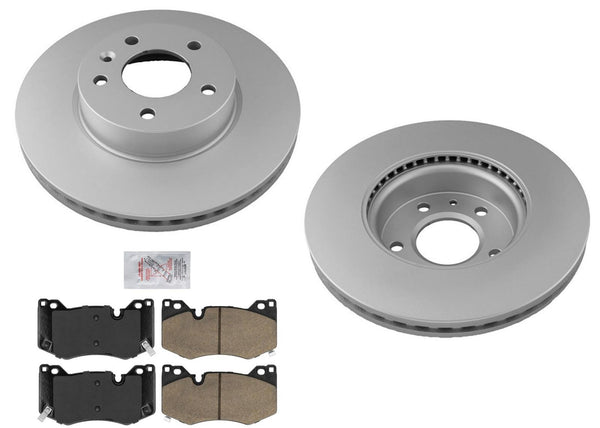 Front Disc Brake Rotors & Ceramic Pads for Cadillac CT4 CT5 2020 2021 2022 2023