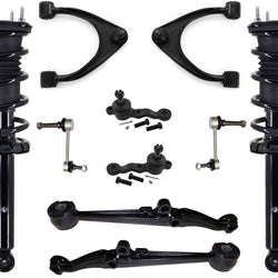 Front Struts Control Arms Ball Joint & Links For Lexus IS300 2001-2005 Sedan