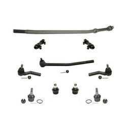 Kit de 10 piezas de juntas esféricas de barra de acoplamiento de arrastre para Ford Vans E150 E250 E350 08-14
