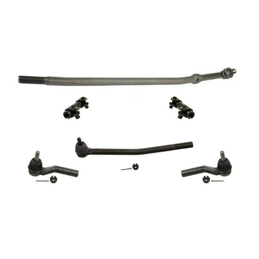Kit de manguitos de barra de acoplamiento de arrastre delantero, juego de 6 piezas para Ford Vans E150 E250 E350 08-14