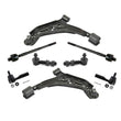 Control Arms Sway Bar Links Tie Rods for Nissan 200SX 95-99 with Power Steering