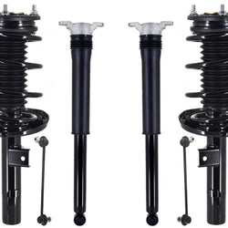 Front Struts Assembly Rear Shocks & Links For Mazda 3 19-22 Front Wheel Drive