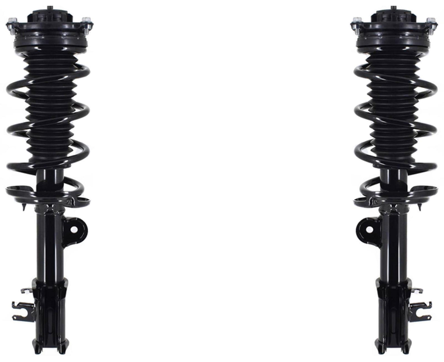 Front Complete Struts W/ Coil Spring For Compass 17-21 W/ 6 Speed Transmission