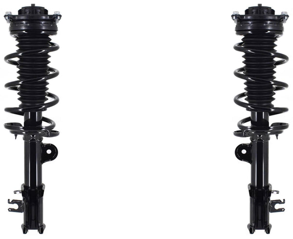 Front Complete Struts W/ Coil Spring For Compass 17-21 W/ 6 Speed Transmission