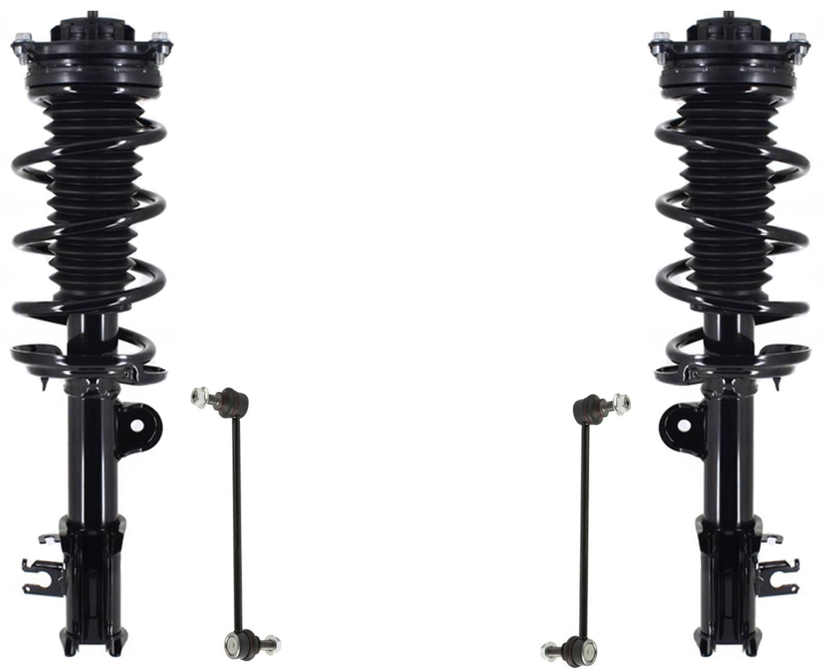 Front Struts W/ Coil Spring & Links For Compass 2017-21 W/ 6 Speed ...