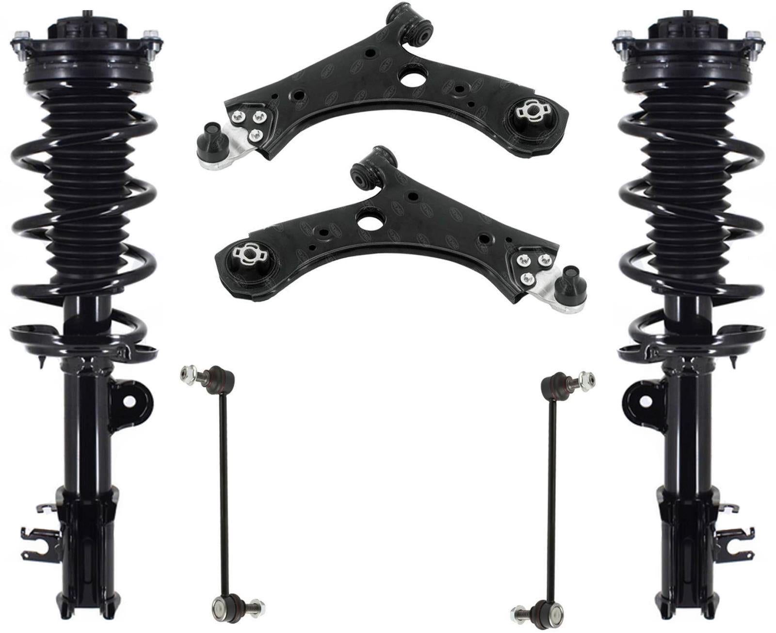 Front Struts Control Arms & Links For Compass 2017-21 W/ 6 Speed ...
