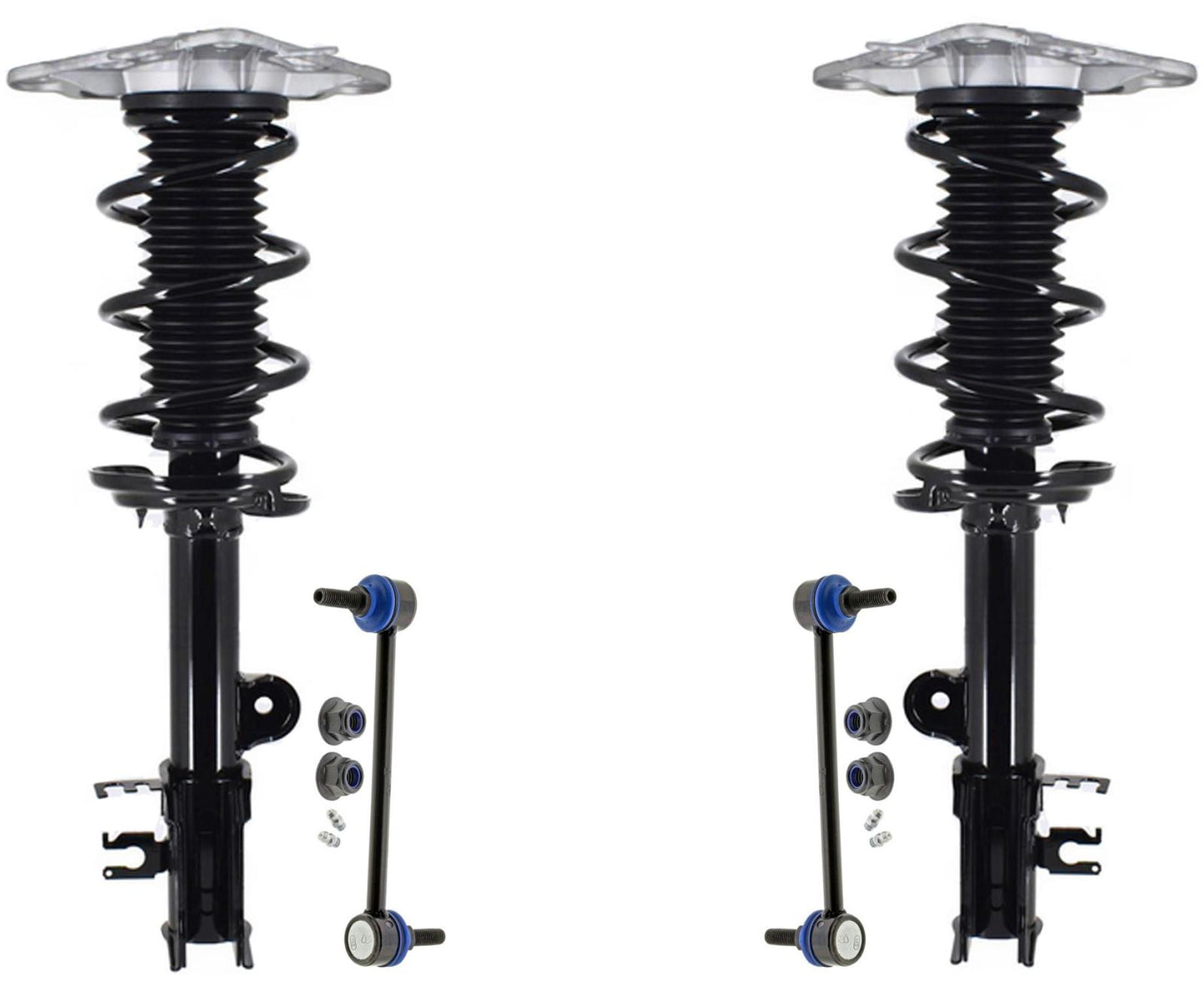 Rear Struts & Links For Jeep Compass 2017-21 FWD W/ 6 Speed Transmission
