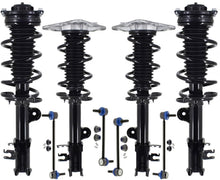 Front & Rear Struts & Links For Jeep Compass 17-21 FWD W/ 6 Speed Transmission