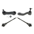 Inner Tie Rods Idler & 3 Groove Pitman Arm 4 Pcs Kit Fits For Hummer H2 03-07