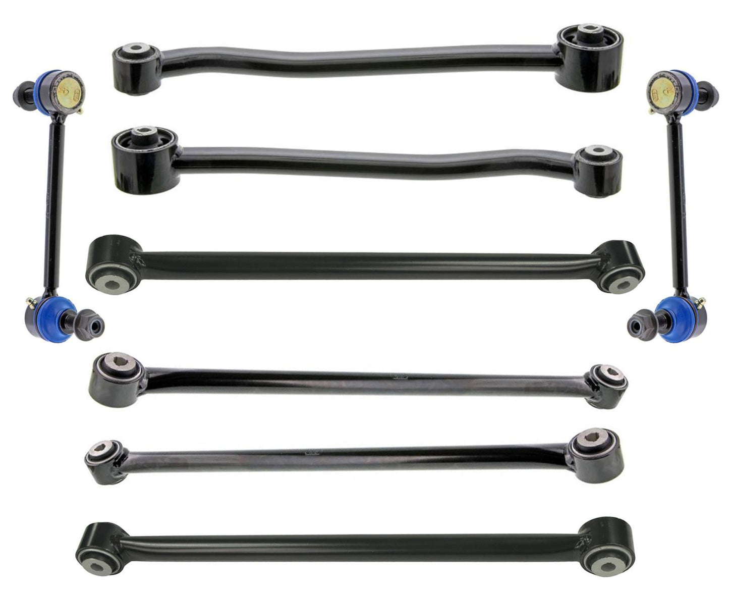 Mevotech Rear Control Arms & Sway Bar Links For Compass 2017-23 All Wheel Drive