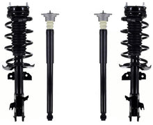 Front Complete Struts & Rear Shocks W/ Shocks Mounts For Mazda 2 2011-2014