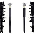 Front Complete Struts & Rear Shocks W/ Shocks Mounts For Mazda 2 2011-2014