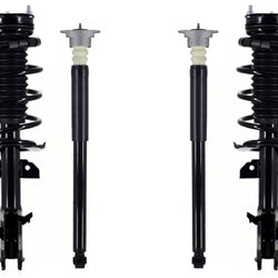 Front Complete Struts & Rear Shocks W/ Shocks Mounts For Mazda 2 2011-2014