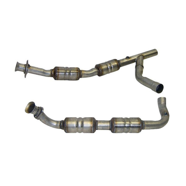 05-07 E150 E250 4.6L Pass & Drivers Side Direct Fit Dual Catalytic Converter