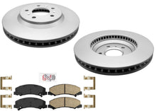 Performance Coated Disc Brake Rotors Ceramic Pads For Buick Lucerne 06-11 V6