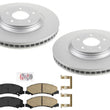 Improv Performance Coated Disc Brake Rotors Ceramic Pads For Cadillac DTS 06-11