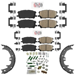 Ceramic Brake Pads Parking Emergency Brake Shoe For Lexus RX400H 2006 2007 2008
