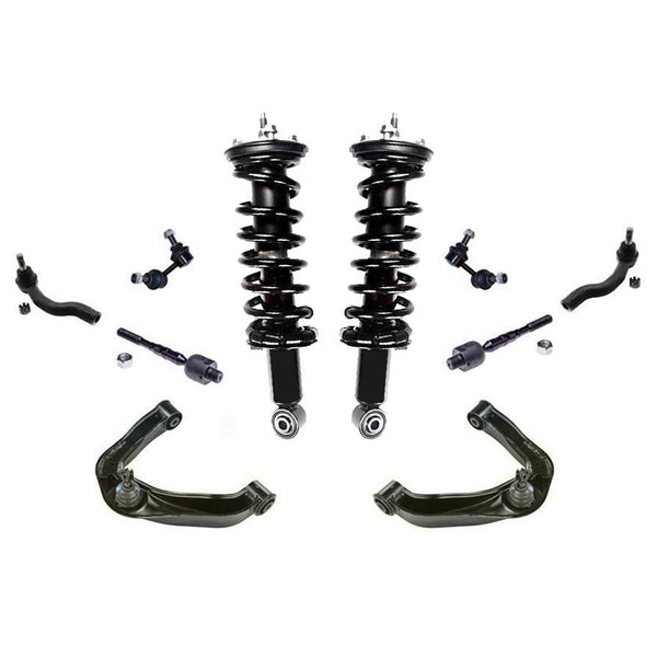 Front Struts Upper Control Arms TIe Rods & Links For 05-19 Nissan Frontier  2.5L
