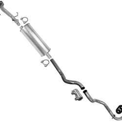 Para Ford Ranger 90-92 2.3L solo con sistema de escape silenciador con base de rueda de 114 pulgadas