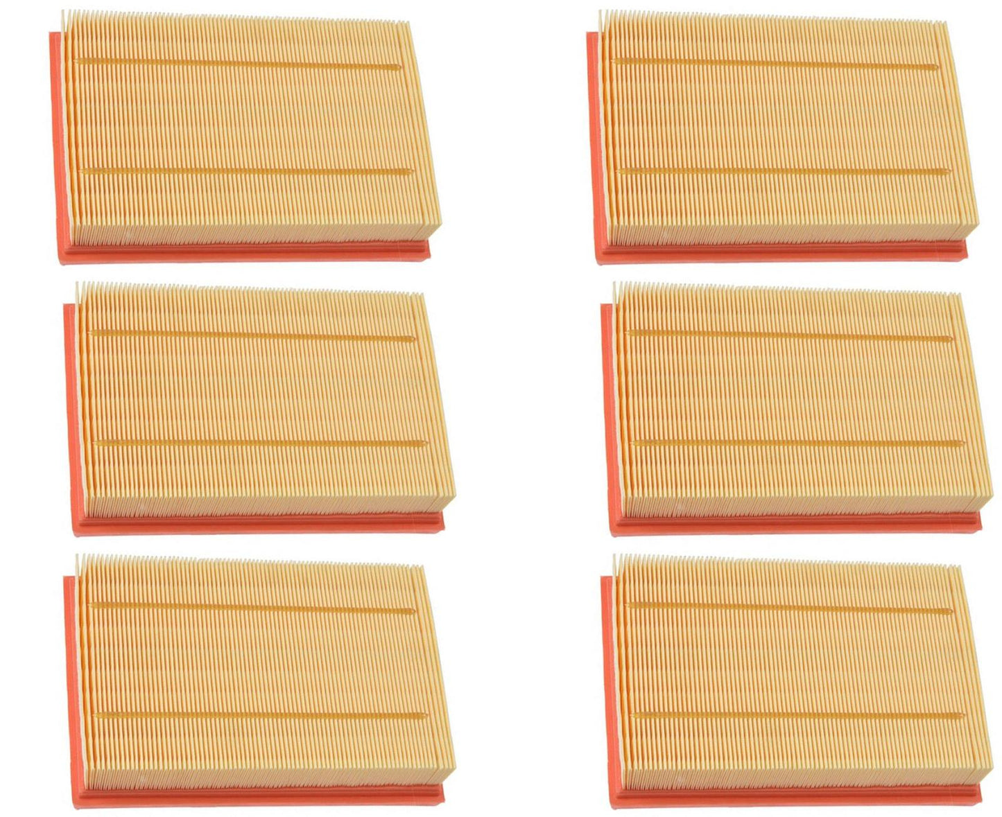 6 Pack Engine Air Filter For Ford Transit Connect 2.0L 2019-2023