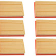 6 Pack Engine Air Filter For Ford Transit Connect 2.0L 2019-2023