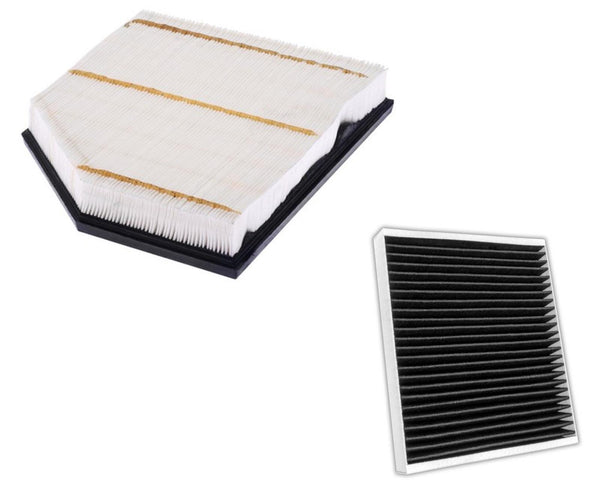 Engine Air Filter & Cabin Filter For Cadillac CT4 2.0L 2.7L / CT5 2.0L 2020-23